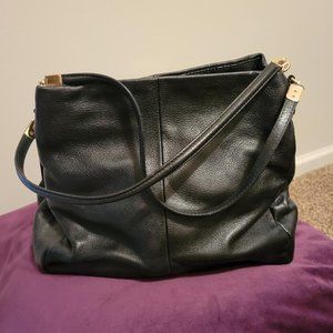 Coach Black Soft Leather Handbag